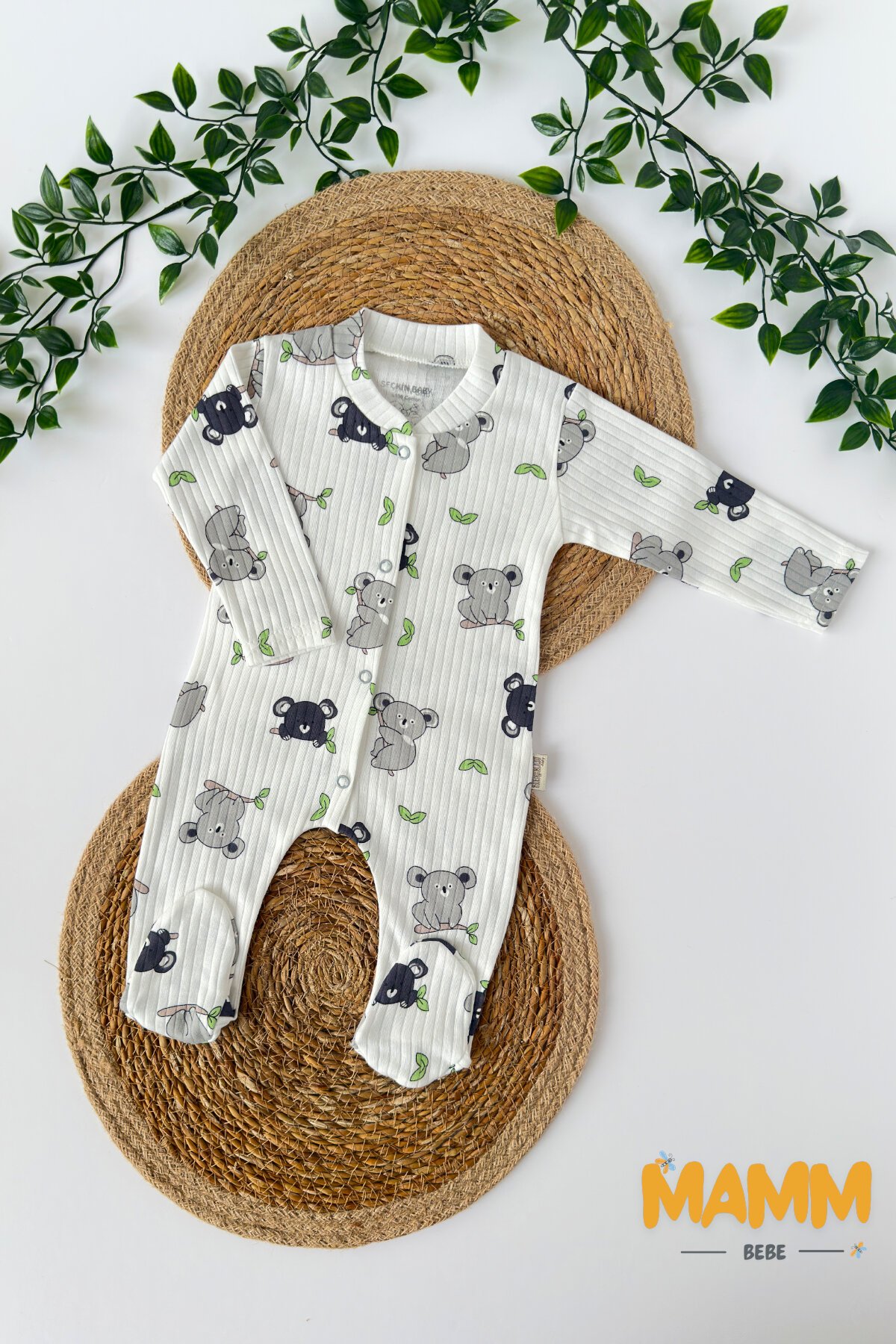 0-3 AY KOALA DESENLİ PATİKLİ TULUM