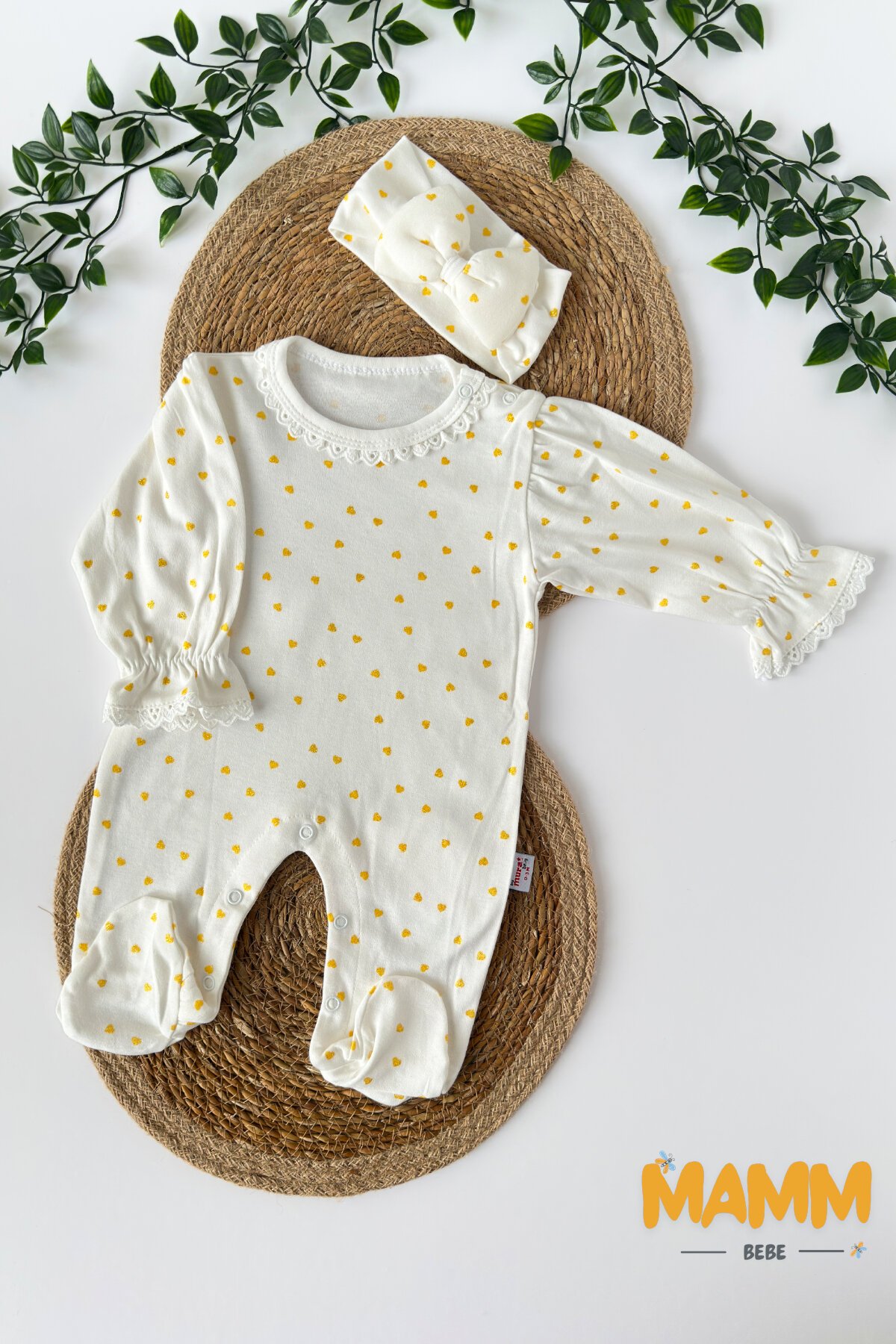 0-12 AY YALDIZ KALP DESENLİ PATİKLİ TULUM