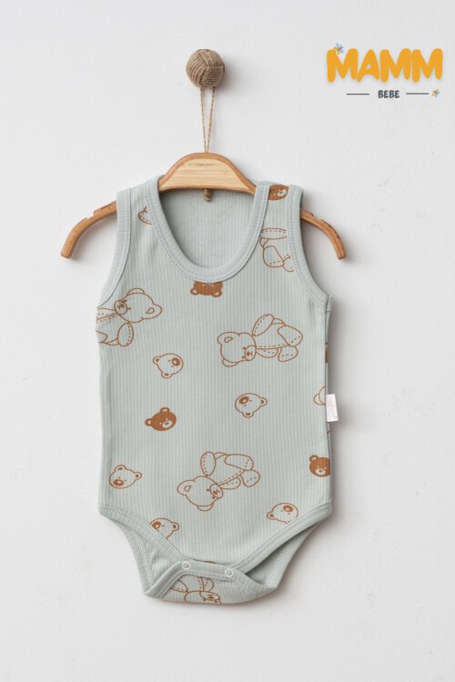 0-3-6-9 AY AYICIK DESENLİ ZIBIN YEŞİL