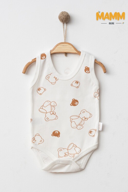 0-3-6-9 AY AYICIK DESENLİ ZIBIN BEYAZ