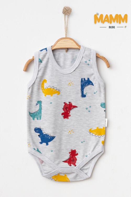 0-3-6-9 AY DİNO DESENLİ ASKILI ZIBIN