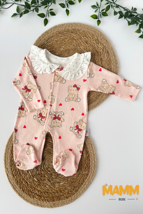 0-3 AY DESENLİ ÇITÇITLI PATİKLİ TULUM