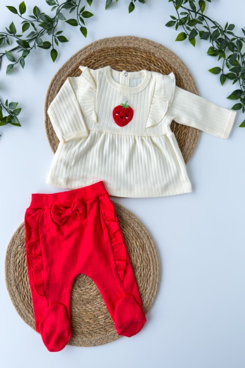 0-3 AY ÇİLEK ÜÇLÜ TAKIM