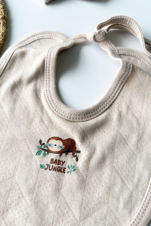 0-3 AY JUNGLE 5Lİ YENİ DOĞAN TAKIMI BEJ