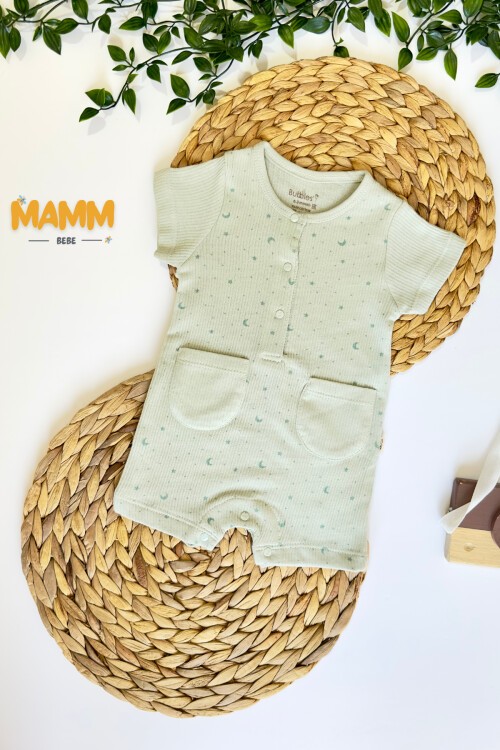 0-9 AY AY YILDIZ ŞORT TULUM YEŞİL