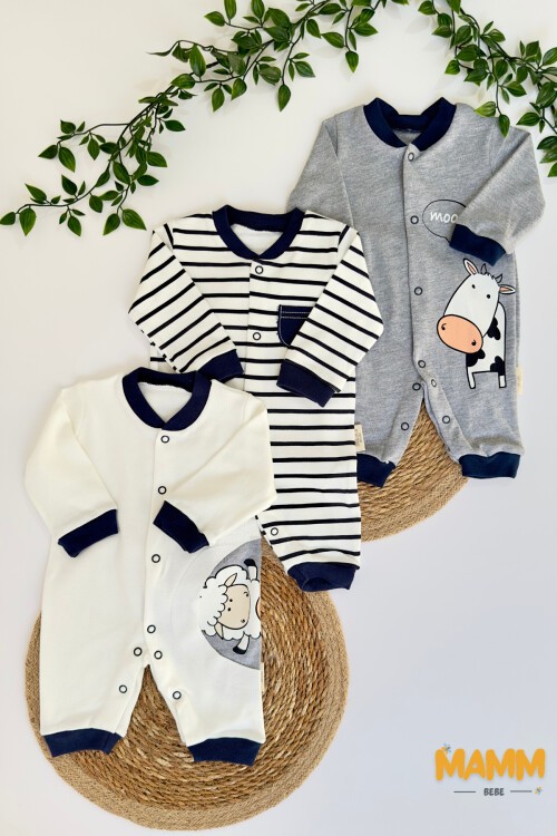 0-9 AY ÜÇLÜ KUZULU İNEKLİ MANŞETLİ TULUM