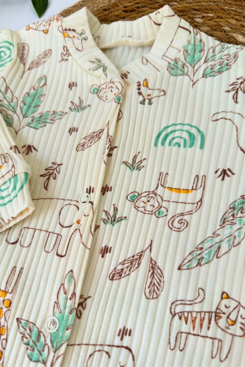 0-9 AY SEVİMLİ HAYVANLAR MANŞETLİ TULUM