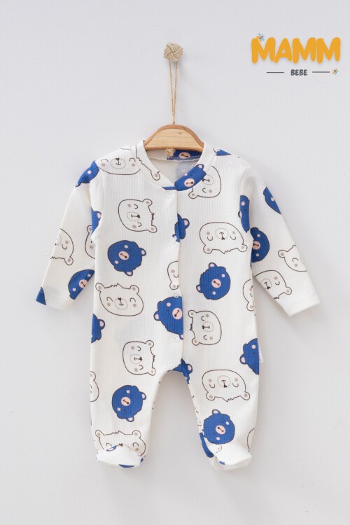 1-3-6 AY YENİ AYICIK DESENLİ PATİKLİ TULUM