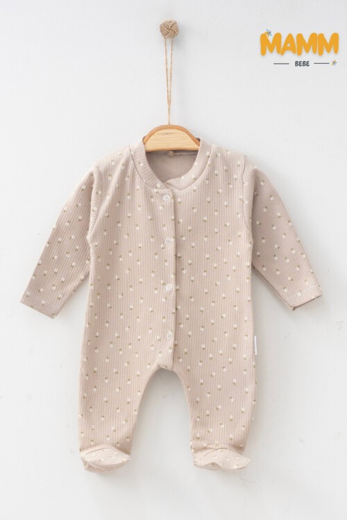 1-3-6 AY ÇİÇEK DESENLİ PATİKLİ TULUM