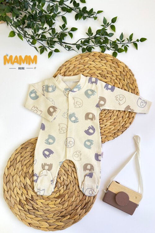 1-3-6 AY FİLLİ PATİKLİ TULUM EKRU