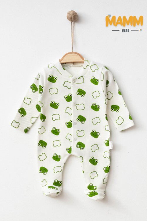 1-3-6 AY KURBAĞA DESENLİ PATİKLİ TULUM