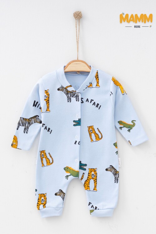 1-3-6 AY SAFARİ DESENLİ MANŞETLİ TULUM