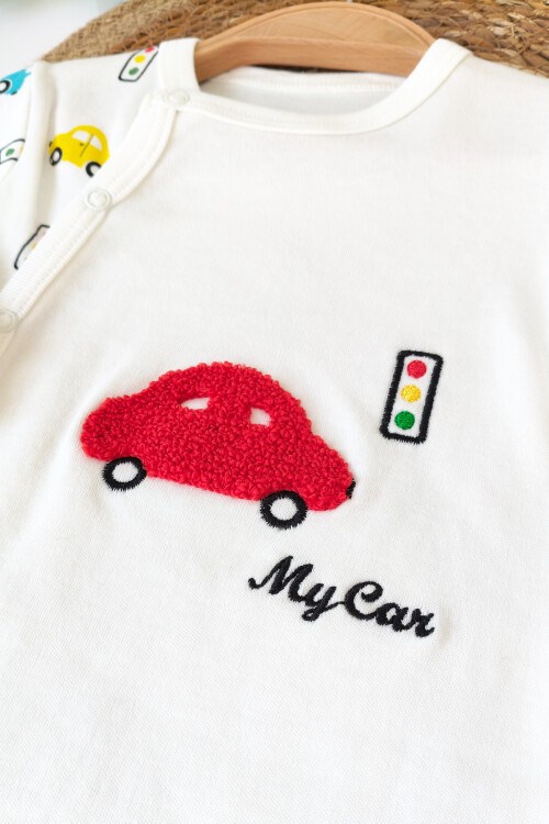 3-12 AY ARABA SÜZİNELİ MANŞETLİ TULUM