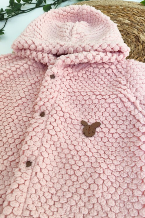 3-12 AY BEAR YELEK PEMBE