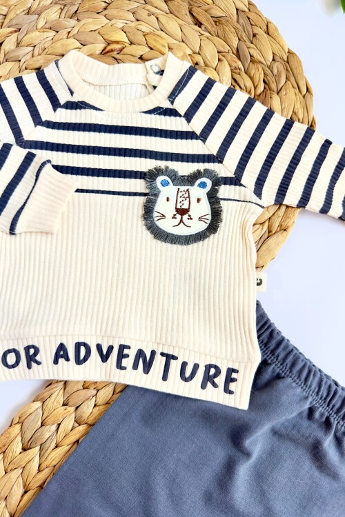 3-12 AY ÇİZGİLİ 2Lİ TAKIM