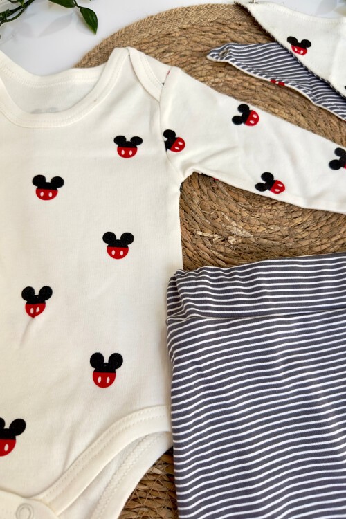 3-12 AY FARE KAFA ALT ÇİZGİLİ ÖNLÜKLÜ TAKIM