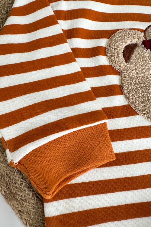 3-12 AY SÜZİNE ÇİZGİLİ AYICIK TAKIM