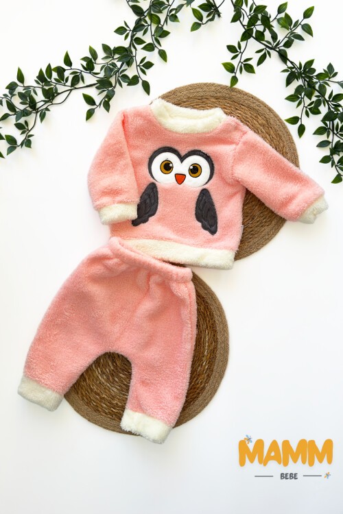 6-18 AY BAYKUŞ NAKIŞLI PELUŞ İKİLİ TAKIM