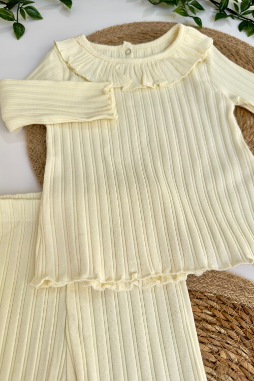 6-18 AY FIRFIRLI İKİLİ TAKIM EKRU