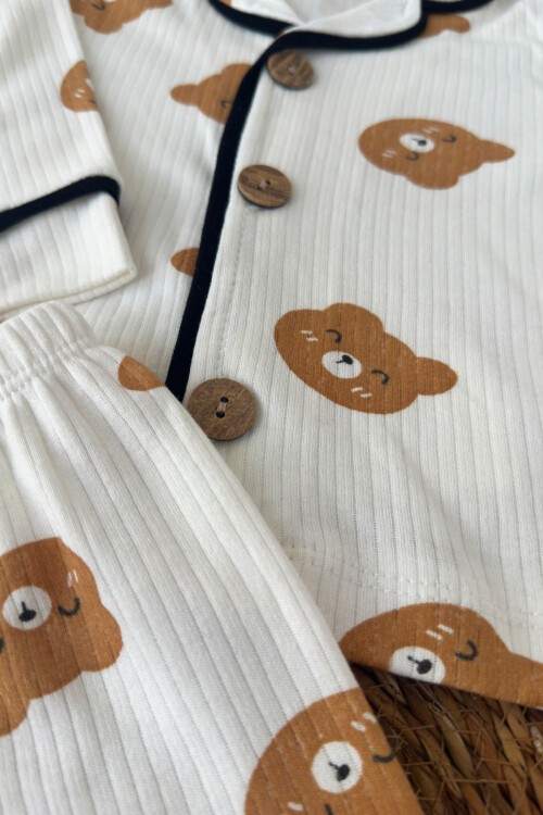 6-24 AY AYICIK DESENLİ PİJAMA TAKIMI