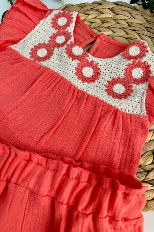 6-24 AY ÇİLEK ÖRME 2Lİ TAKIM