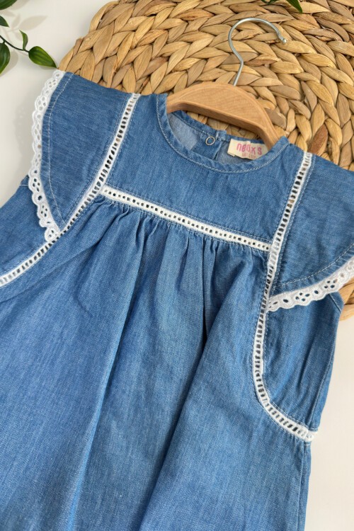 6-24 AY DENİM ELBİSE