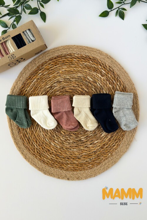 6 RENK KUTULU ÇORAP 1012