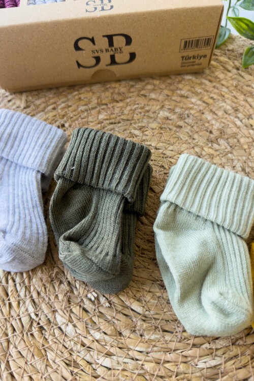 6 RENK KUTULU ÇORAP 1013