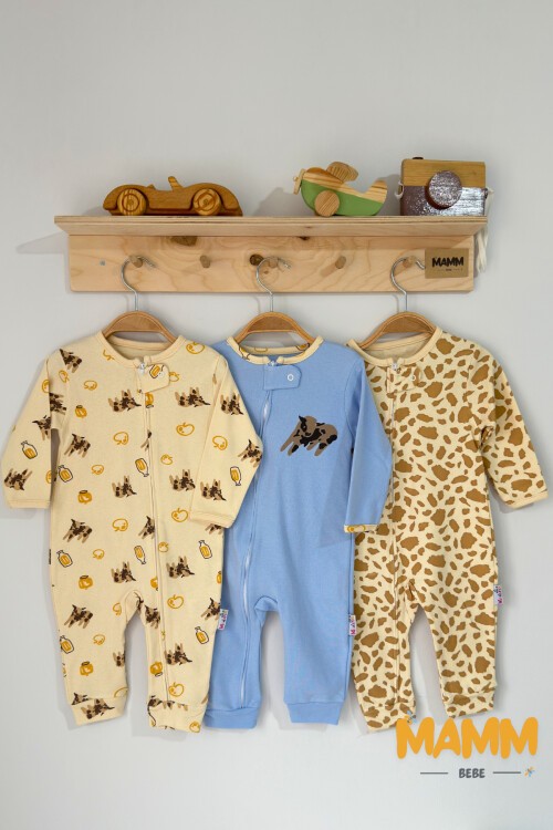 9-18 AY FERMUARLI İNEK BASKILI TULUM