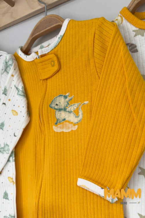 9-18 AY FERMUARLI DİNO BASKILI TULUM