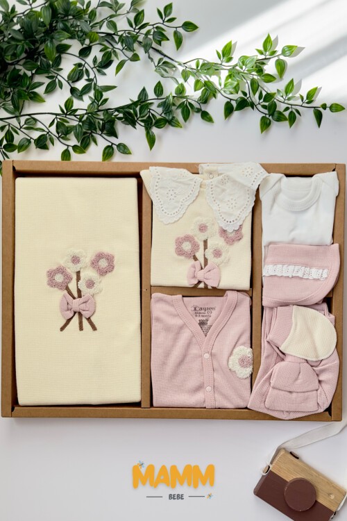 AY YAKASI DANTELLİ HASTAHANE ÇIKIŞI 10LU