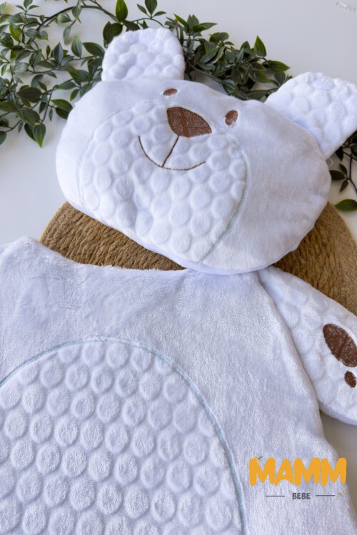 AYI FİGÜRLÜ ALT AÇMA MAVİ