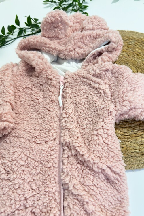 KAPŞONLU WELSOFT TULUM PEMBE