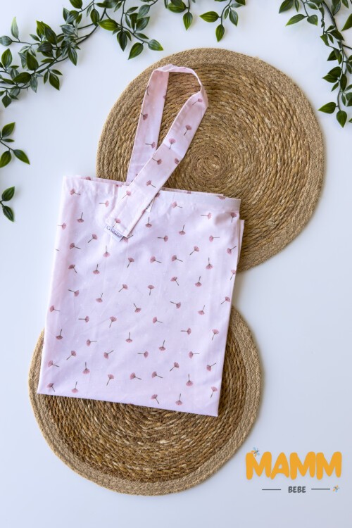 KARAHİNDİBA DESENLİ EMZİRME ÖNLÜĞÜ PEMBE