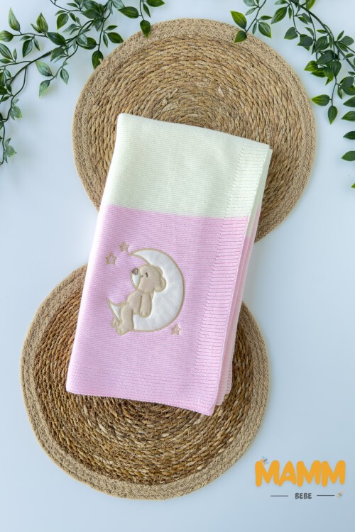 NAKIŞLI TRİKO BATTANİYE PEMBE