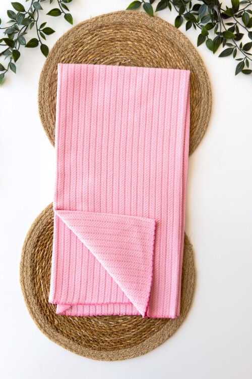 ÖRGÜ BATTANİYE PEMBE