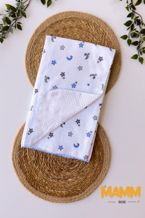 PİKELİ MÜSLİN BEBEK BATTANİYE AY 100*100 CM