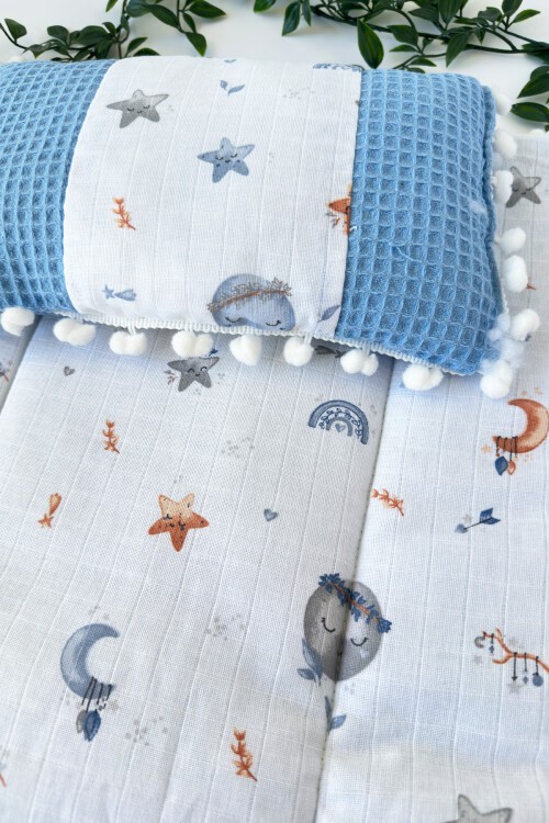 YILDIZ DESENLİ ALT AÇMA ÖRTÜSÜ