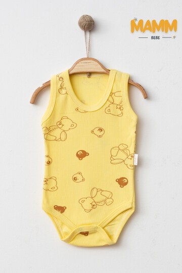 0-3-6-9 AY AYICIK DESENLİ ZIBIN SARI