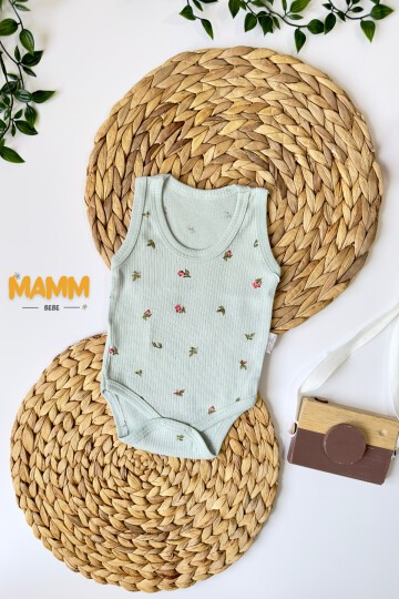 0-3-6-9 AY LALE DESENLİ ZIBIN YEŞİL