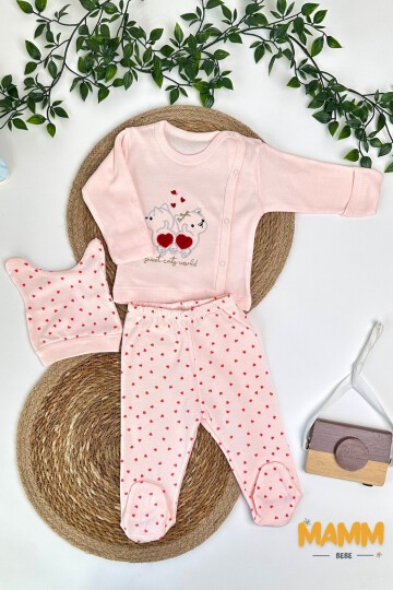 0-3 AY KALPLİ KEDİ SÜZİNE ÜÇLÜ TAKIM