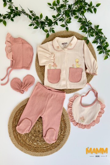 0-3 AY MÜRVER ÖRDEKLİ 5Lİ YENİ DOĞAN TAKIMI