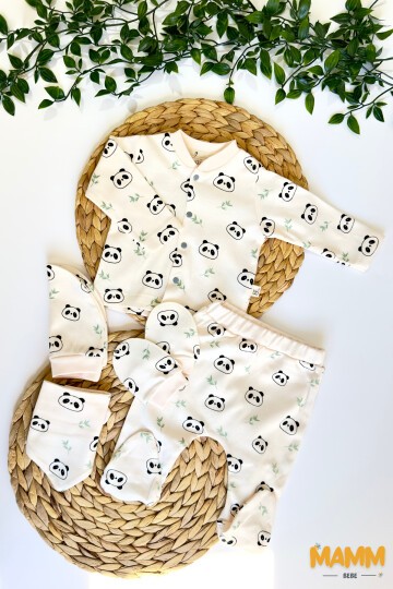 0-3 AY PANDA 5Lİ YENİ DOĞAN TAKIMI