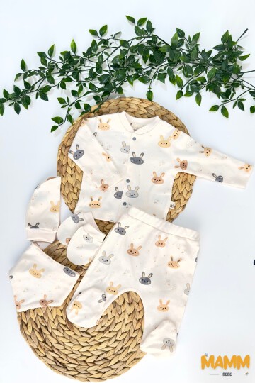 0-3 AY TAVŞAN 5Lİ YENİ DOĞAN TAKIMI