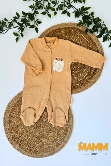 0-6 AY GANA ÇİÇEKLİ PATİKLİ TULUM