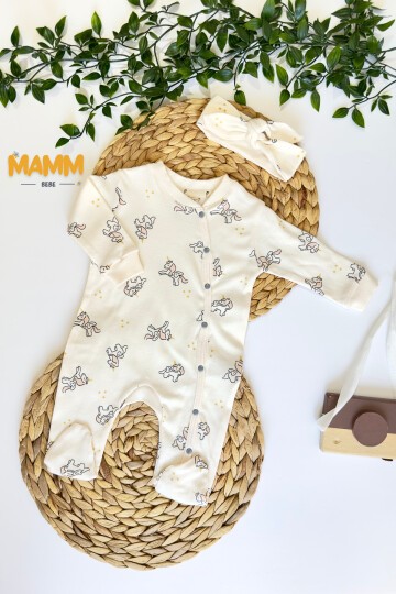 0-6 AY UNİCORN YANDAN ÇITÇITLI PATİKLİ TULUM