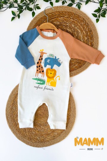 0-9 AY SAFARİ KARDEŞLER MANŞETLİ TULUM