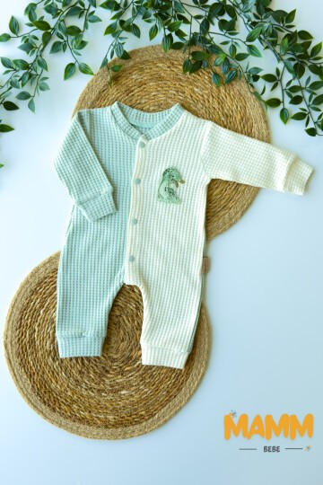 0-9 AY DİNOZOR NAKIŞLI MANŞETLİ TULUM