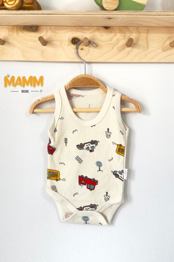 0-3-6-9 AY ARABA DESENLİ ZIBIN EKRU