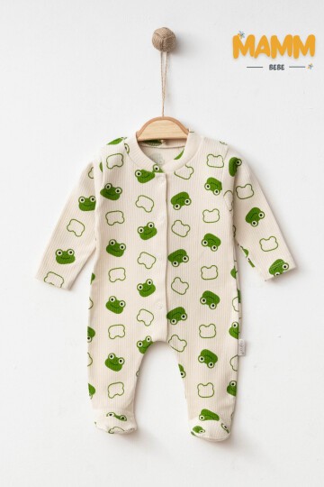 1-3-6  AY KURBAĞA DESENLİ PATİKLİ TULUM